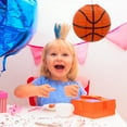 thumbnail image 3 of 3pcs Basketball Lanterns Foldable Paper Lanterns Sports Theme Birthday Party Decor, 3 of 6