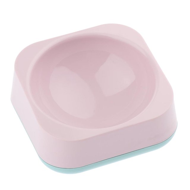 Comedero para perros, comedero para mascotas, comedero para gatos, maravilloso para perros pequeños y medianos Rosado Yuyangstore Recipiente de agua para alimentos de mascotas