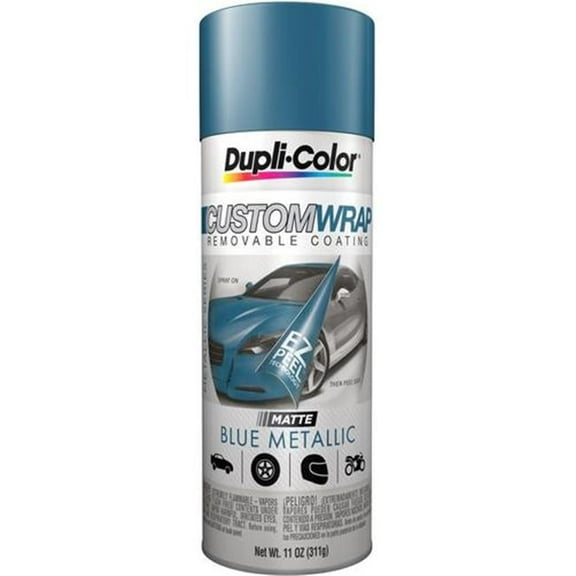 11 oz Wrap Paint - Matte Blue Metallic