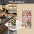 thumbnail image 5 of Yayeee Blank Wall Plate Cover 1-Gang 4.5"x2.7" Home Unused Decorative Outlet, Pink Christmas House, 5 of 7