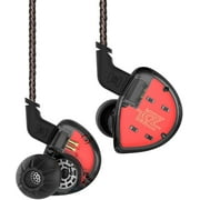 KZ ES4 In Ear Earphones Headphones,Yinyoo High Resolution Noise Cancelling Earbuds IEM Ergonomic Comfortable Hifi Bass