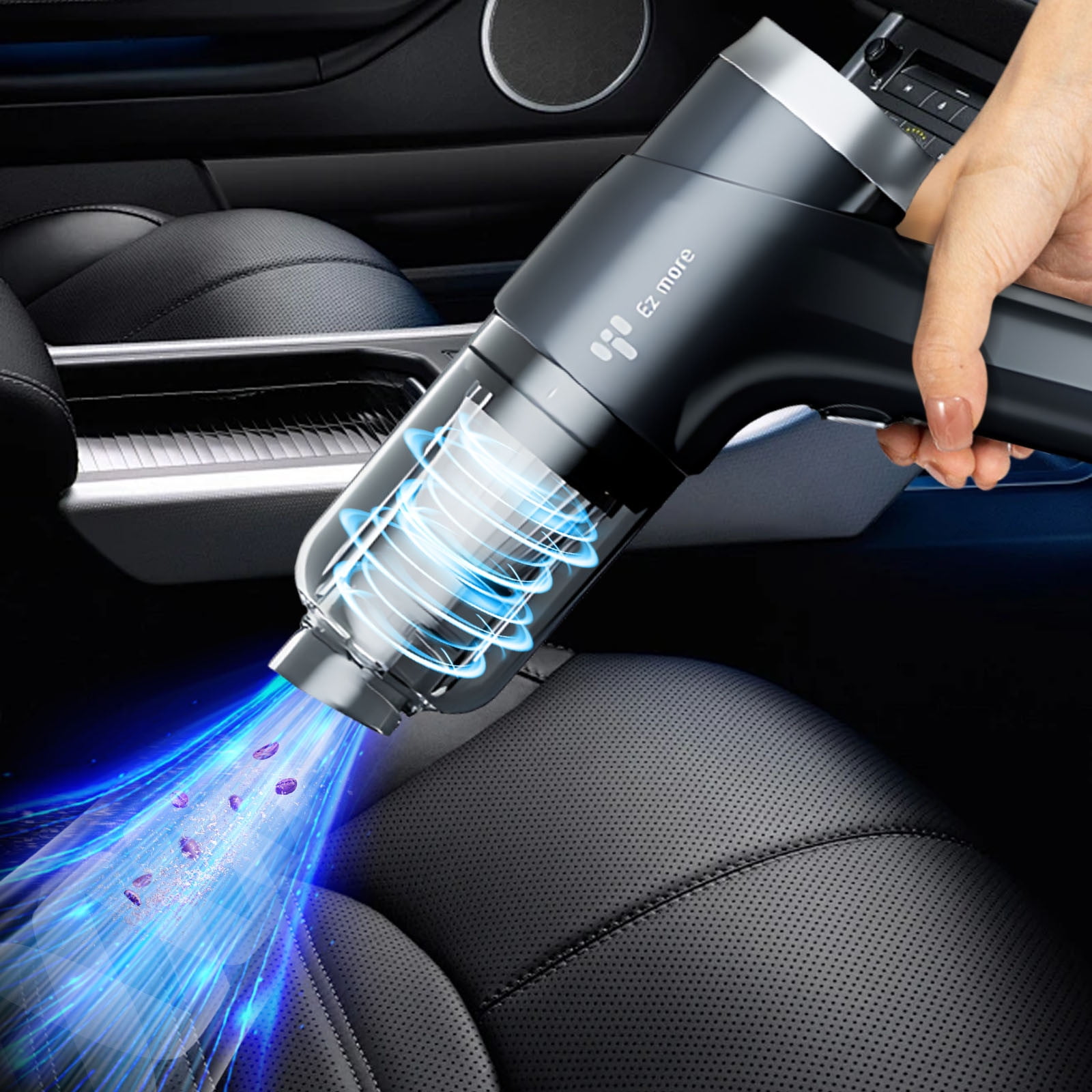 Fuebueo Household Vacuum Cleaners, All-in-one, Lightweight with Powerful Suction ,Removable Vacuum, Carpet Hard Floors Car,Washable Filter,Gift for Men Dad Father