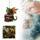 thumbnail image 2 of Colgante Navideño 2D Con Bebé Leyendo Decoración Para Árbol De Navidad Colgante Con Libro De Lectura Colgante Acrílico Plano Para El Hogar, 2 of 7