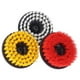 thumbnail image 2 of Accesorio de cepillo de taladro Ticfox tapete de alfombra 3 piezas cepillo redondo, 2 of 12