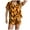 Orange, variant on UngA Pajama Set for Women Womens Pajama Sets Print Buttoned Drawstring Waist Lounge Set Short Sleeve Top and Shorts Yellow,S