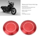 thumbnail image 3 of Tapones para Orificios del Marco de la Motocicleta 2 Piezas Tapa del Orificio del Marco de la Motocicleta Tapones para Orificios del Marco a Prueba de Polvo de Aluminio CNC para ANGGREK  Otros, 3 of 8