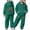 P356 Dark Green, variant on Tfken Girls Child Toddler Outfit Sets Comfy Soft Holiday Daily Girls Hoodie Sweatshirts With Pants Set Winter Comfortable Bowknot Graphic Kids Stretch Outfit Size 2-3 Years
