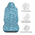 thumbnail image 5 of Sikiie Beautiful Floral Car Seat Protector 2 Pack Car Seat Cushion Mat, Car Seat Covers for SUV, Truck, Van, 5 of 7