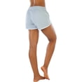 thumbnail image 6 of ToBeInStyle Women's Contrast Waistband Athletic Shorts, 6 of 7