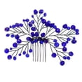 thumbnail image 1 of Crystal Hair Comb Rhinestones Comb Wedding Party Hair Accessory Costume Prop, 1 of 8