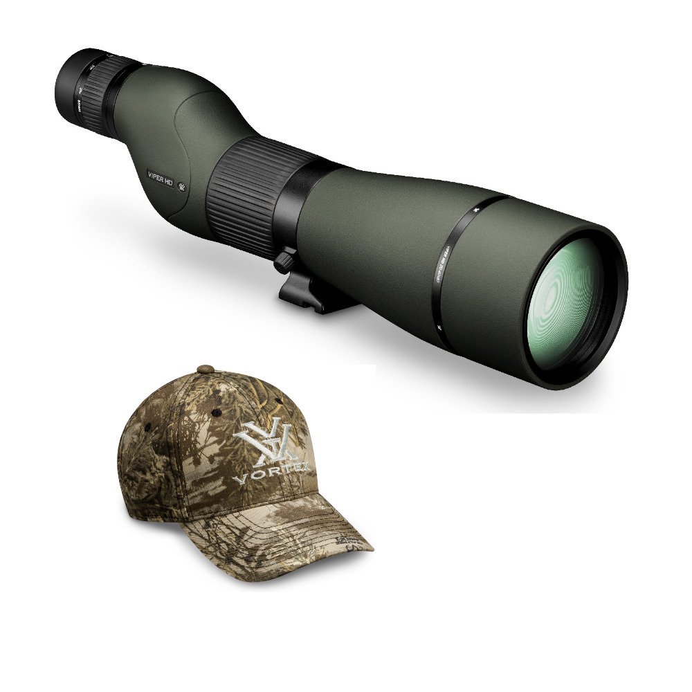 Vortex Viper HD 2060x85 Spotting Scope (Straight) with Vortex Hat