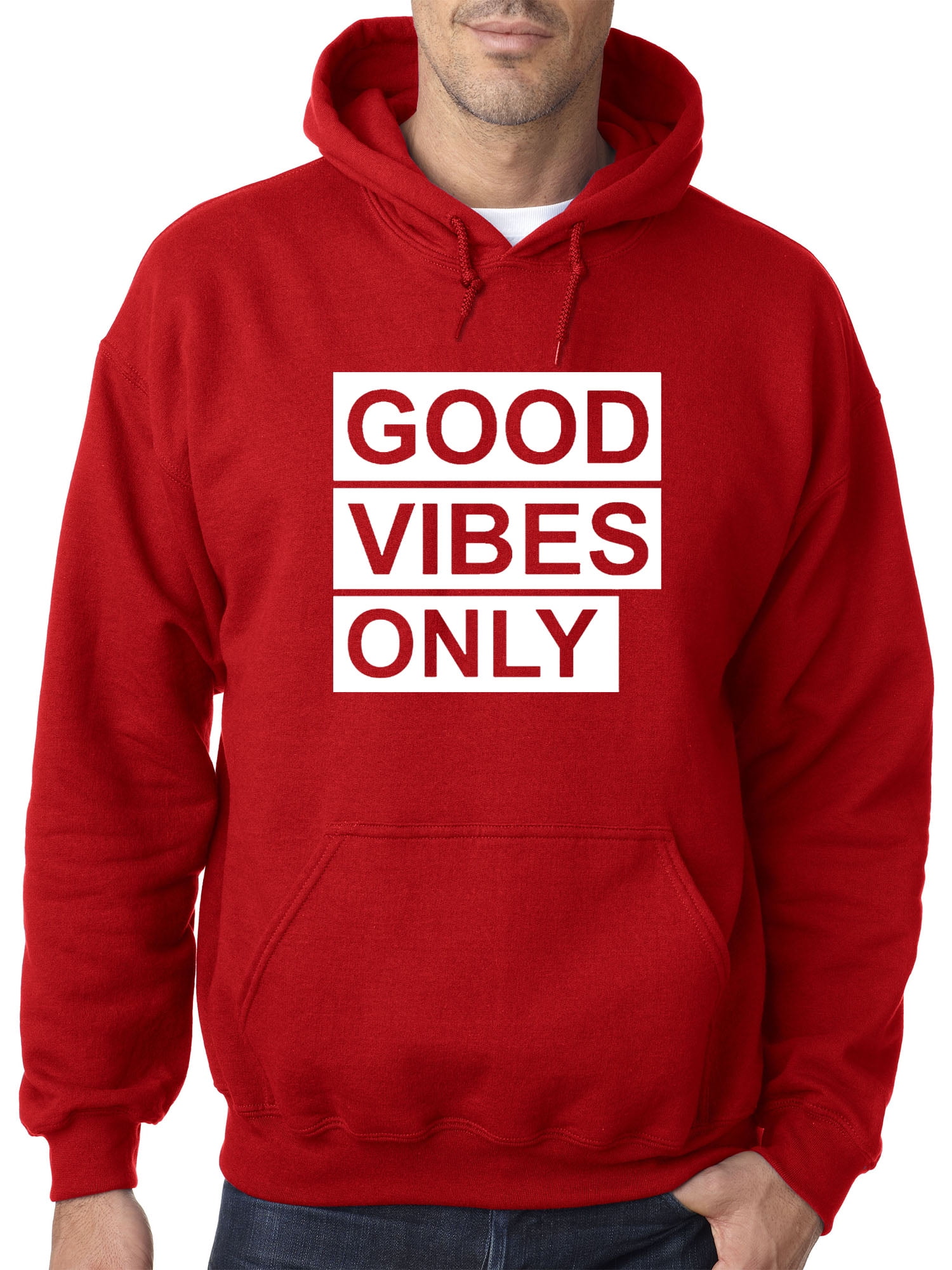 red vibes hoodie