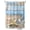 White Blue, variant on Fsddascl Starfish Shower Curtain Set - Small 36" x 72" Washable Bathtub Curtain with 12 Hooks, Blue Brown Ocean Shell Coral Farmhouse Waterproof Fabric Stall Shower Curtains for Bathroom/Bathtub