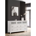 thumbnail image 2 of Barzini 7-drawer Dresser White, 2 of 11