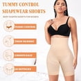 thumbnail image 6 of Werena Shapewear Shorts Tummy Control for Women High Waisted Body Shaper Underwear Slimming Slip Shorts Under Dresses, 6 of 7