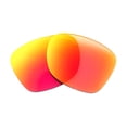 thumbnail image 2 of Walleva Fire Red Mirror Coated Polarized Replacement Lenses for Ray-Ban Stories Wayfarer 53mm Smart Glasses, 2 of 5