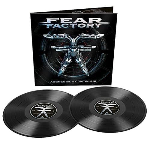 Fear Factory Aggression Continuum (Vinyl Record) 12" Album (Gatefold Cover)