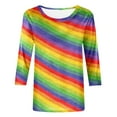 thumbnail image 5 of Fvwitlyh T-Shirts pour Femmes Adaptés à l'Impression de la Saint-Patrick Col Rond Manches Courtes Tee Tops Tunique Blouse H,S, 5 of 5