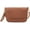Brown, variant on Small Crossbody Bags for Women Trendy Flap Saddle Purses with Tassel Vegan leather Shoulder bag