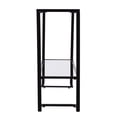thumbnail image 3 of SEI Furniture Horten Glass Console Table in Black, 3 of 4