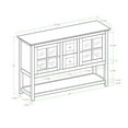 thumbnail image 4 of Manor Park Rustic Farmhouse Buffet and Storage Cabinet - Multiple Finishes, 4 of 8