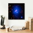 thumbnail image 6 of Epic Graffiti 'Galaxy Cluster IDCS J1426,' Canvas Wall Art, 18"x18", 6 of 8