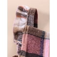thumbnail image 6 of Suealasg Toddler Baby Girls Overall Dress Infant Fly Sleeve Plaid A-line Dress Casual Daily Dress Clothes, 6 of 8