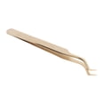 thumbnail image 4 of M Buder Stainless Steel False Lashes Extension Tweezer, Precision Golden S Curved Lash Applicator Tool, 5.51 inches / 14 cm, 4 of 9