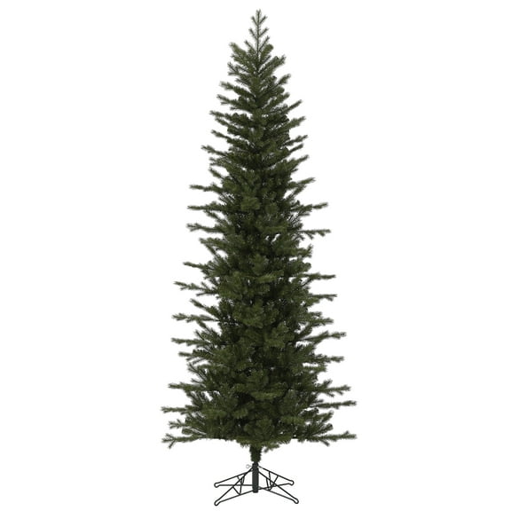 Vickerman 12' x 59" Hillside Pencil Spruce Artificial Christmas Tree, Unlit