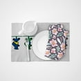 thumbnail image 3 of dancing bear pattern 12×17 inch linen placemat high-quality and durable easy to clean adding a pleasant dining experience, 3 of 4
