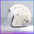 thumbnail image 1 of Casco de mujer para las cuatro estaciones, cálido para otoño e invierno, para motocicleta eléctrica, para hombre, casco de invierno, universal para todas las estaciones, 1 of 4