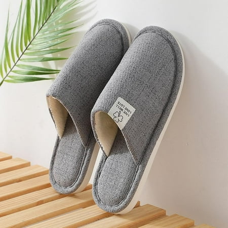 

New Winter Men and Women Cotton 5 Colors slippers Home Indoor Slippers Men and Women Couples Non-slip Floor Slippers Soft Bottom Spring and Autumn