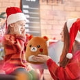 thumbnail image 2 of Almohada de peluche con forma de oso de peluche CozyWorld Romantic, 2 of 9
