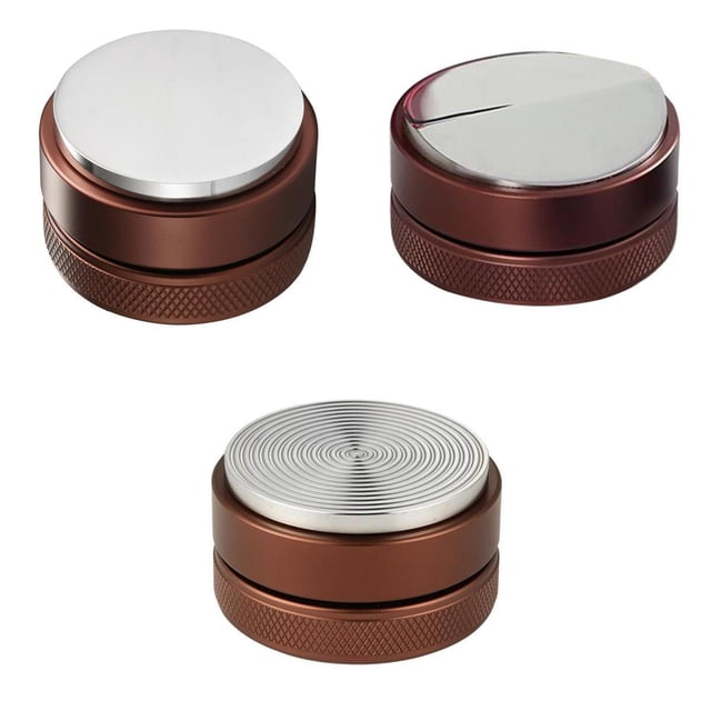 distribuidor de cafe Juego De 2-4 Herramientas Profesionales Ajustables De Manipulación De Café Inoxidable Barista Accs 3 Estilo 58 Mm 3 estilo 58 mm Magideal distribuidor de cafe