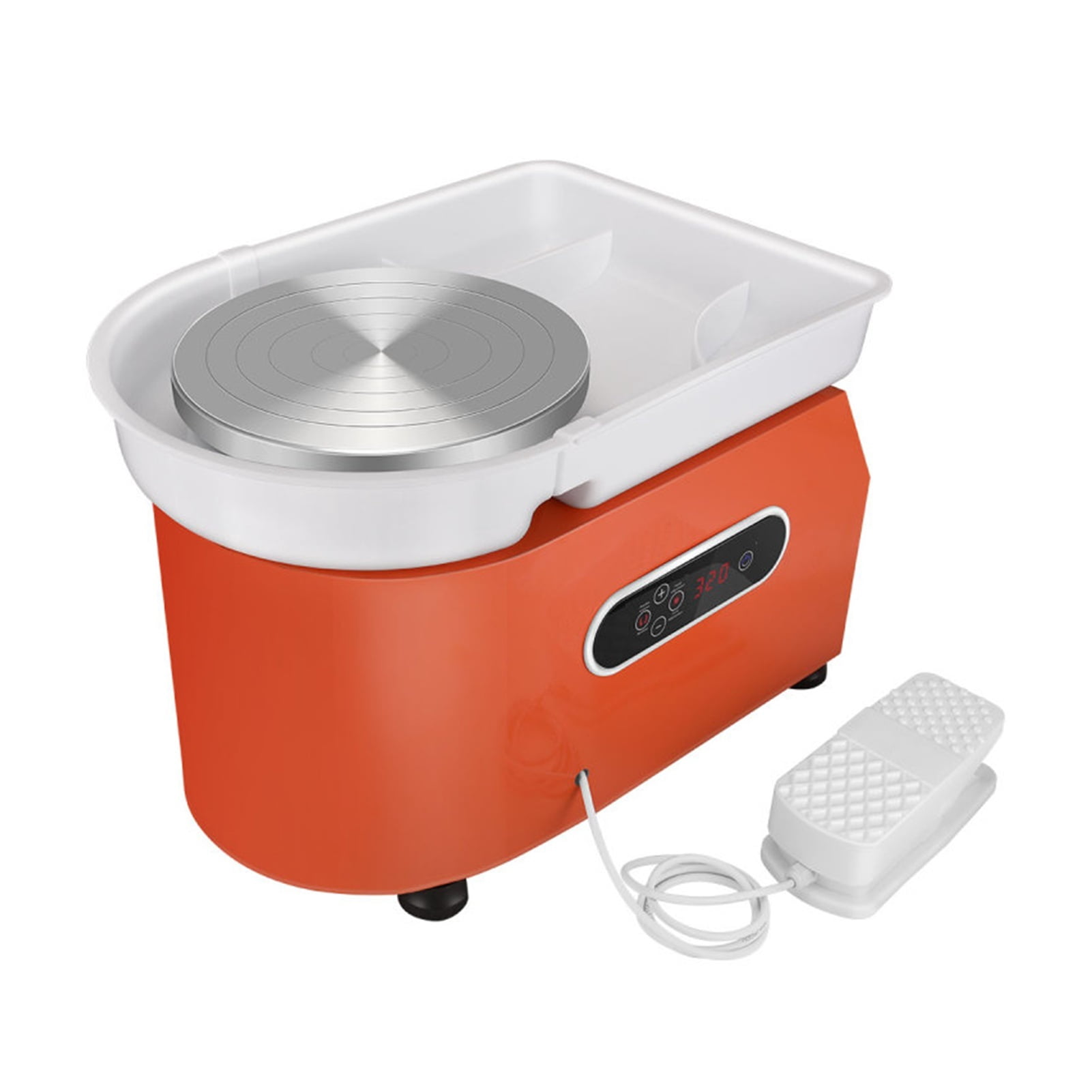 New Updated Version Of Electric Ceramic Wheels, With 25 Cm LCD Display 350W Electric Ceramic Ceramic Turbine Ceramic ,Wide Ranging Usage