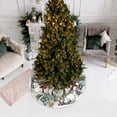 thumbnail image 7 of Christmas Tree Skirt 36 Inch Classic Design for Holiday Season Decor and Festive Home Party Setup, 7 of 7