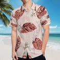 thumbnail image 5 of High Quality Hawaiian Shirts for Men Short Sleeve Aloha Beach Shirt Floral Summer Casual Button Down Shirts Blouses 6BCYIO, 5 of 7