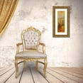 thumbnail image 3 of OToole, Tim 13x32 Gold Ornate Wood Framed with Double Matting Museum Art Print Titled - Vivid Birch Forest II, 3 of 4