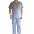 thumbnail image 4 of Unisex Medical Uniform Nursing Scrub Elastic Sets, 5 pockets, V-neck, Size Extra Large XL, 4 of 4
