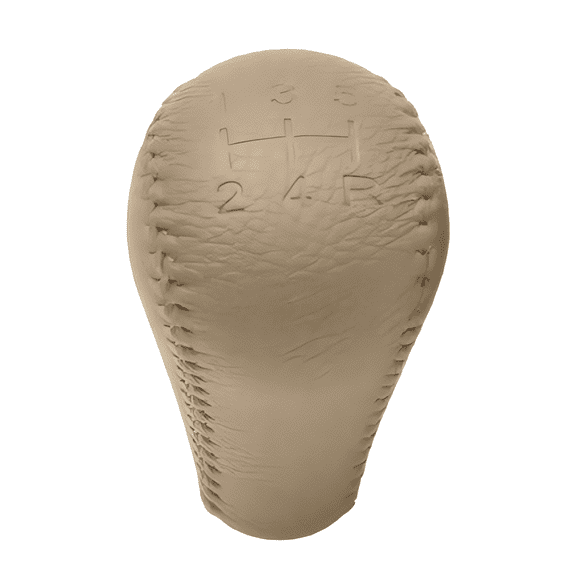 6 Speed Manual Car Gear Shifter Knob Stick Fit For Nissan Navara D40, For Frontier Double Cab 2005-2015, Gear Lever Stick Shifter Handlet Ball Gear Shift Knob Replacement Parts-Beige