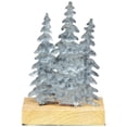 thumbnail image 6 of Galvanized Christmas Trees with Wooden Base Stocking Holder - 8.5", 6 of 8