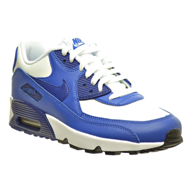 Nike Air 90 LTR (GS) Kid's Shoes White/Royal Blue/Game Royal 833412-105 (4.5 US) - Walmart.com