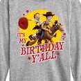 thumbnail image 3 of Disney - Toy Story - It's My Birthday Yall - Toddler & Youth Long Sleeve Graphic T-Shirt, 3 of 5