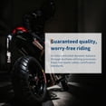 thumbnail image 4 of 130/80-17 High Performance Motorcycle Tire (Black, 1-Pack) - 4PR Tubeless Rear Tire with Enhanced Grip for Cruiser, Touring & Adventure Bikes, 4 of 8