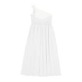 thumbnail image 5 of TiaoBug Kids Girls Special Occasion Dress One Shoulder Junior Bridesmaid Wedding Dresses, 5 of 5