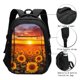 thumbnail image 3 of Easygdp Sunset Golden Sunflower Field Mochila para Laptop de Viaje con Puerto USB, Mochila para Laptop con Puerto de Carga USB para Mujeres y Hombres, 3 of 7