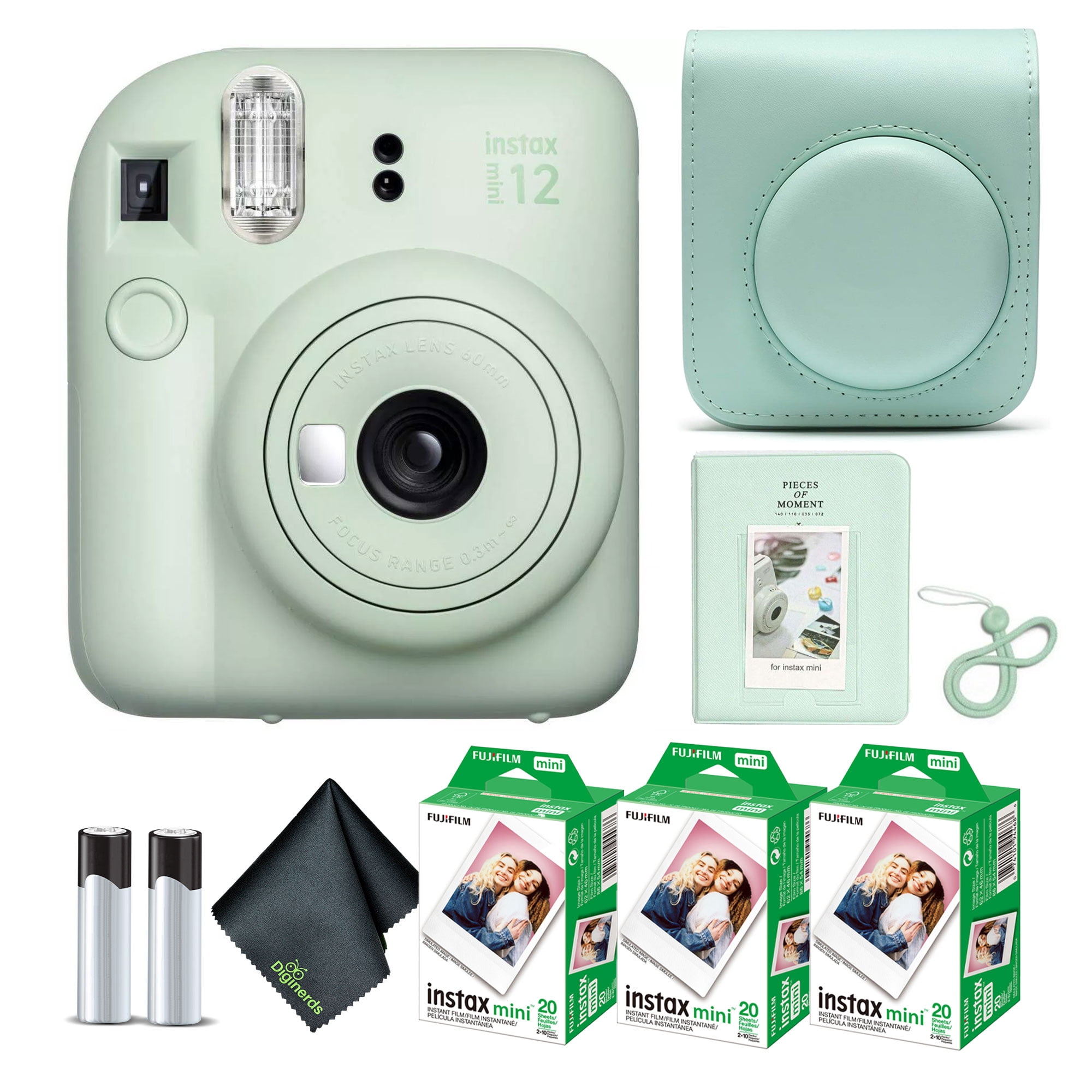 Fujifilm INSTAX Mini 7+ Instant Camera Exclusive Bundle with 10
