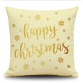 thumbnail image 4 of 18 Inch Christmas Style Pattern Pillow Case Fashion Square Cushion Car Sofa Home Office Decor 10 Patterns, 4 of 5