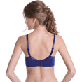 thumbnail image 3 of BIMEI Women's Post Surgery Mastectomy Bra with Pockets Surgical Lace Contour with a Full Profile Wire Free Fashion Everyday Bra Plus Size 8598,Blue,40A, 3 of 10