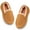 Beige, variant on ​FUPPIA Boy's Slippers Boys Moccasin Slippers Memory Foam Indoor Outdoor House Shoes Black Big Kid 1